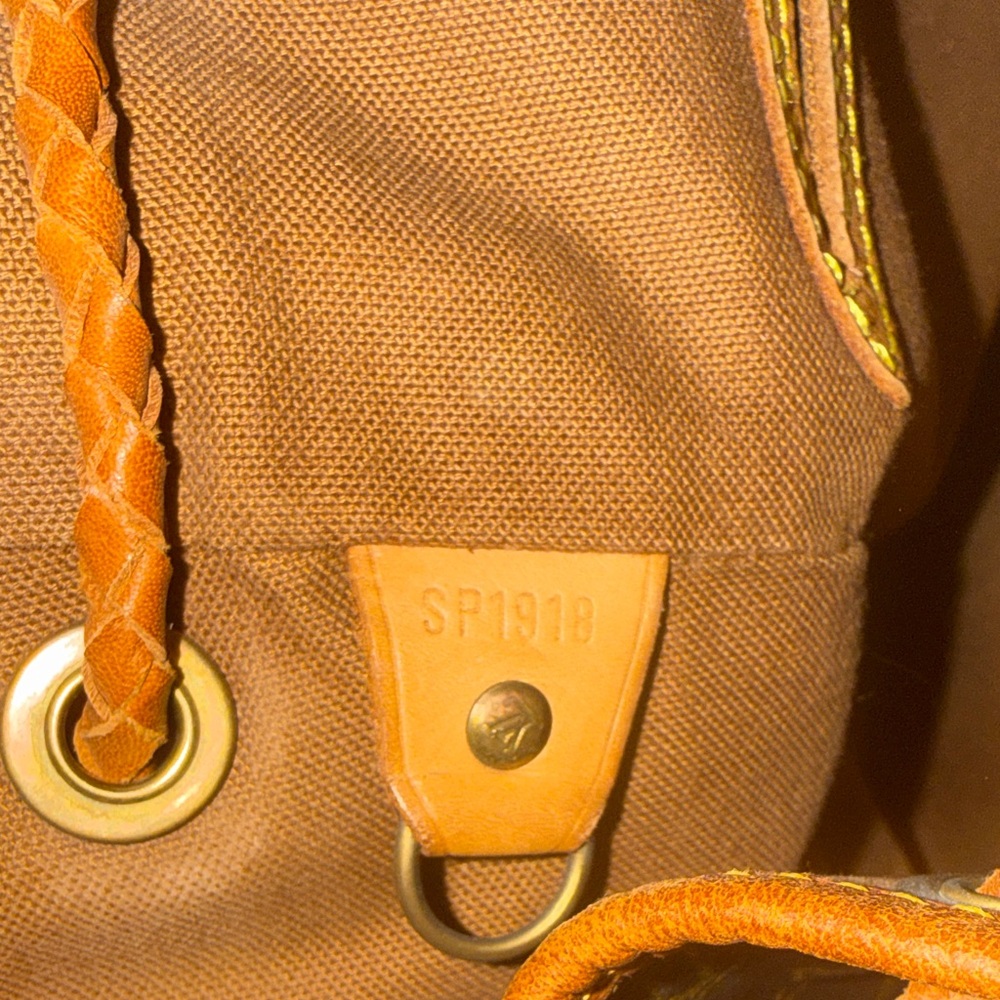 Louis Vuitton Brown and Tan Monogram Backpack - Picture 5 of 9